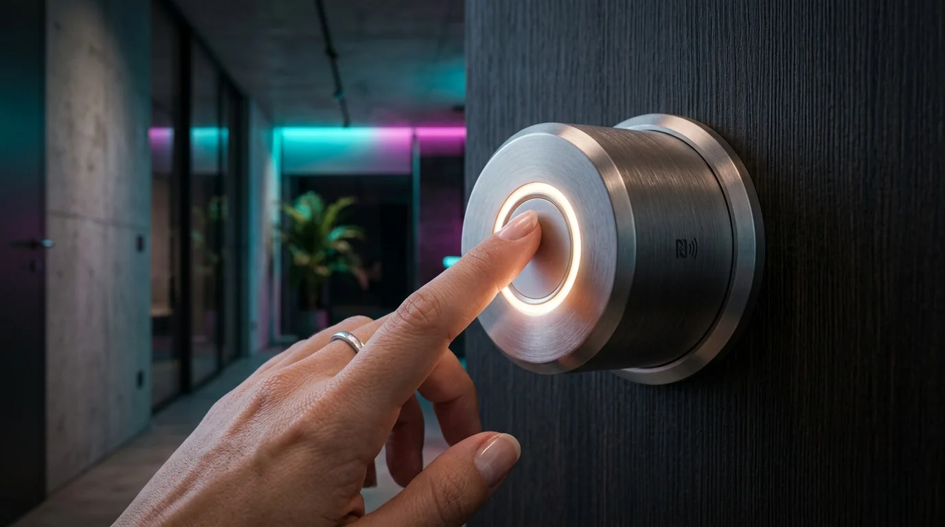 Serrure connectée smart lock à Saint-Leu-la-Forêt 95320 - cylindre NFC empreinte