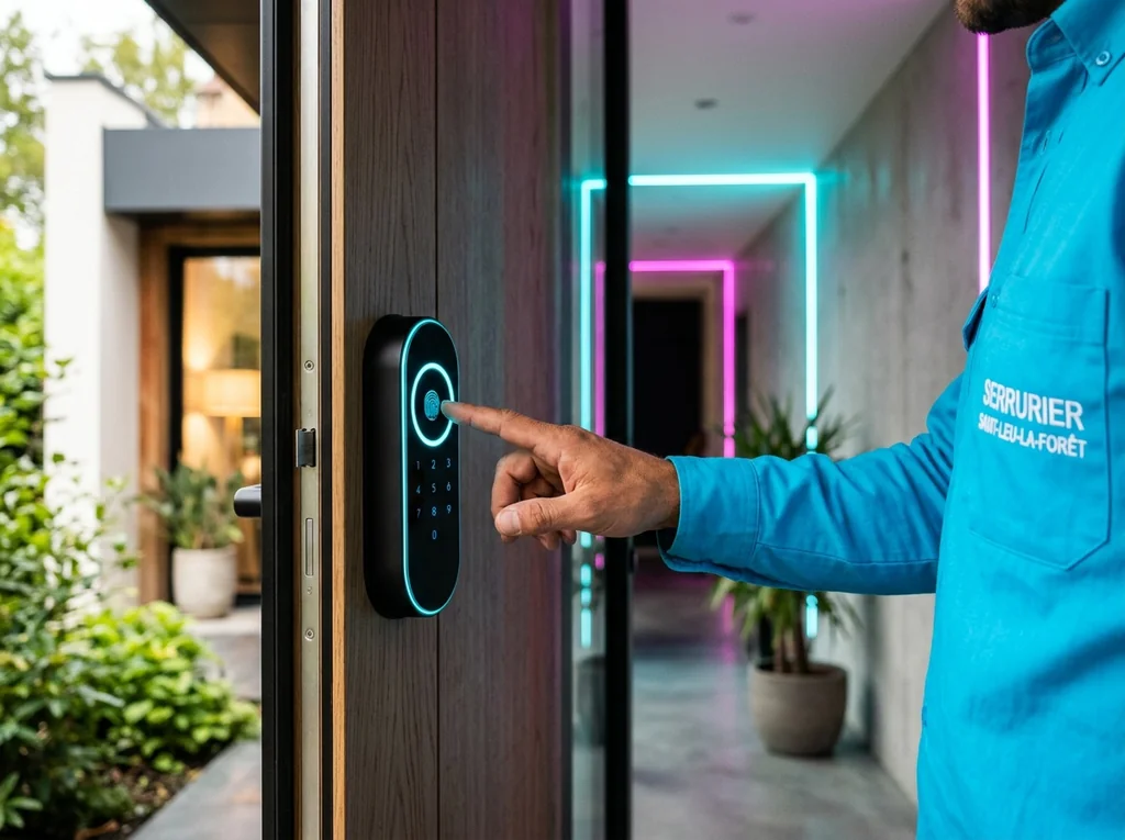 Smart lock connecté NFC / empreinte à Saint-Leu-la-Forêt
