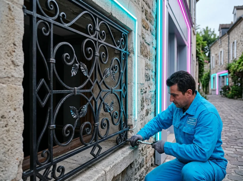 Métallerie · grilles de défense à Saint-Leu-la-Forêt